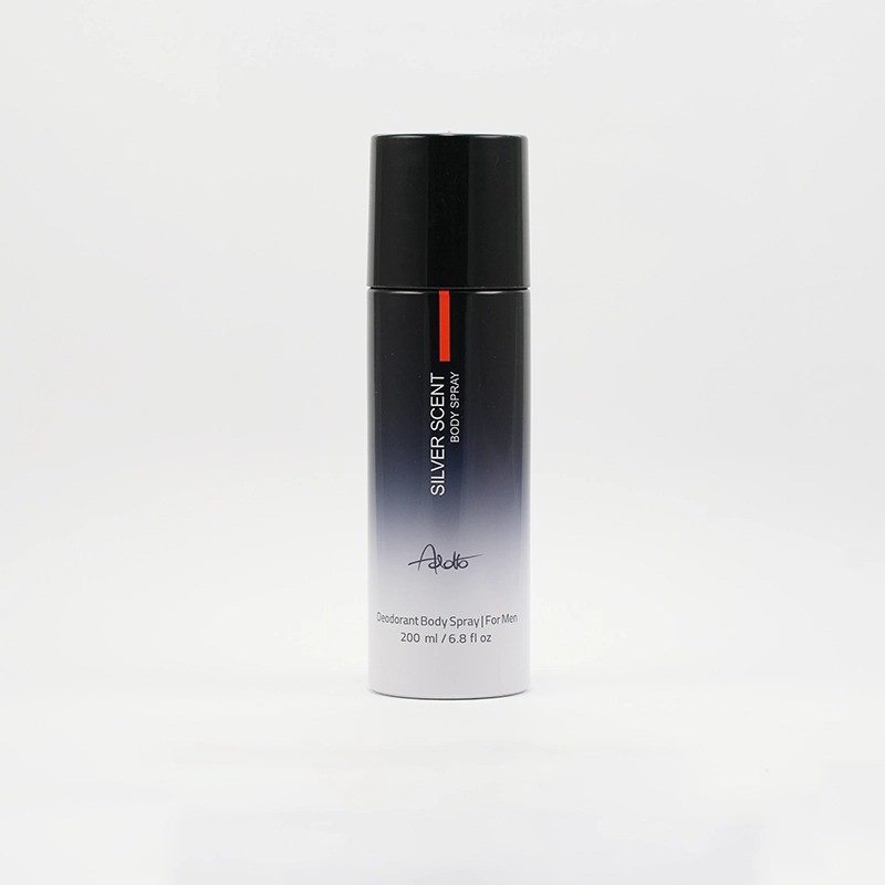 اسپری دئودورانت مردانه آدولفو مدل silver scent حجم 200 میلی لیتر