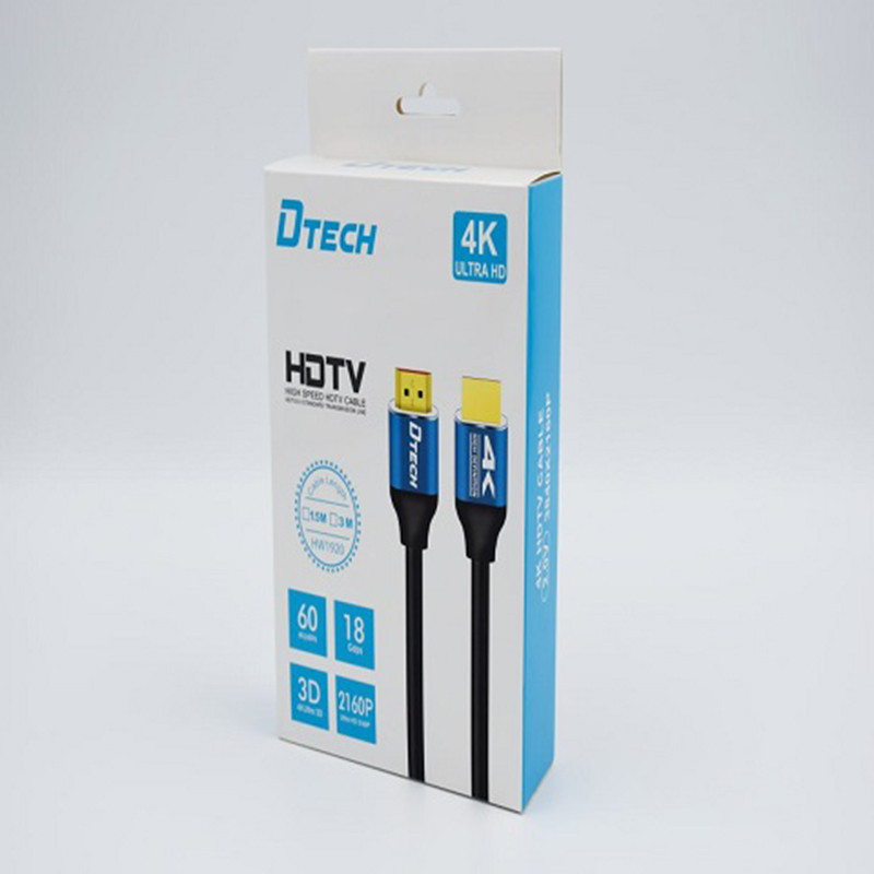 کابل HDMI 4K دیتک مدل V2.0 طول 3 متر