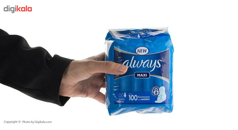 نوار بهداشتی الویز سری Maxi مدل Extra Long بسته 7 عددی