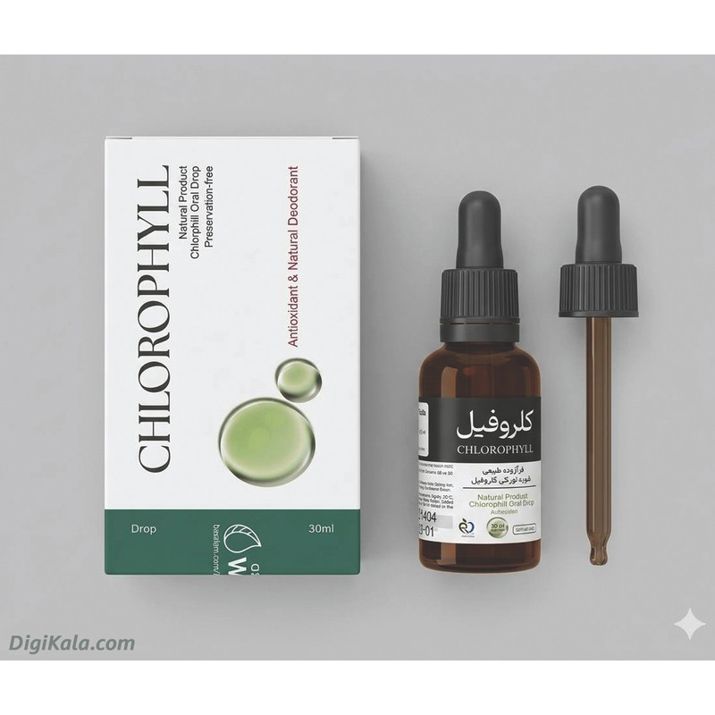 قطره کلروفیل سبزفام مدل Liquid حجم 30 میلی لیتر