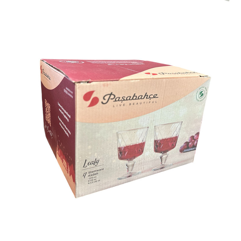 بستنی خوری پاشاباغچه مدل Leafy کد 440472 بسته 4 عددی