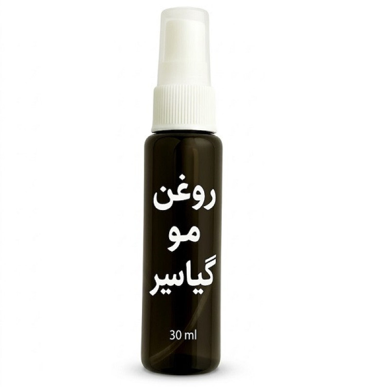 روغن موی سیر سیاه سینا مدل گیاسیر حجم ۳۰ میلی‌لیتر