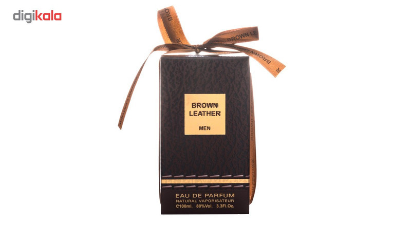 ادو پرفیوم مردانه فراگرنس ورد مدل Brown Leather حجم 100 میلی لیتر