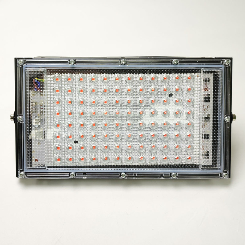 چراغ ال‌ای‌دی رشد گیاه مدل 100W فول اسپکتروم IP66 کد 703
