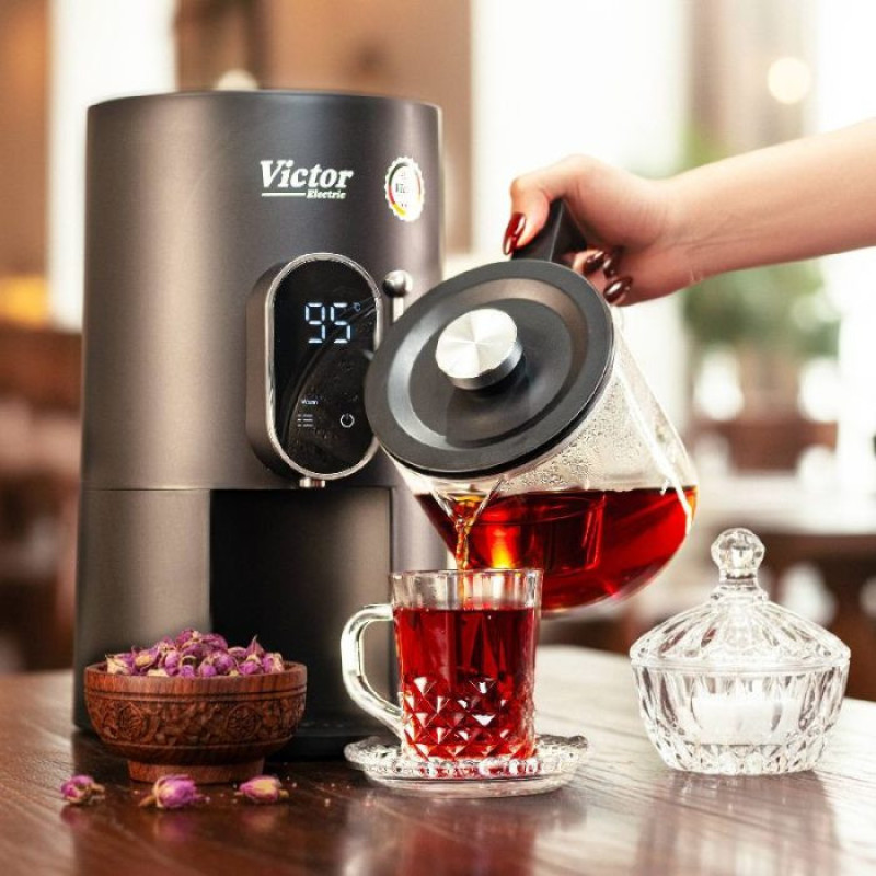 چای ساز روی هم ویکتور مدل VK-9200TM