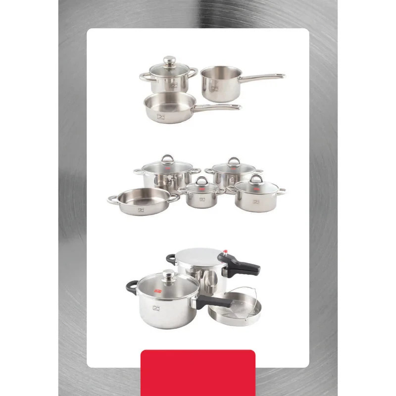 قابلمه پارس استیل مدل کف سه لایه کد 240 سایز 24