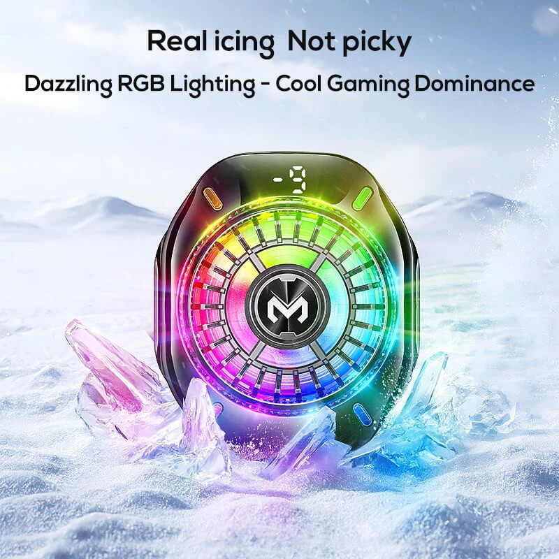 خنک کننده گوشی موبایل ممو مدل CX10 RGB PRO