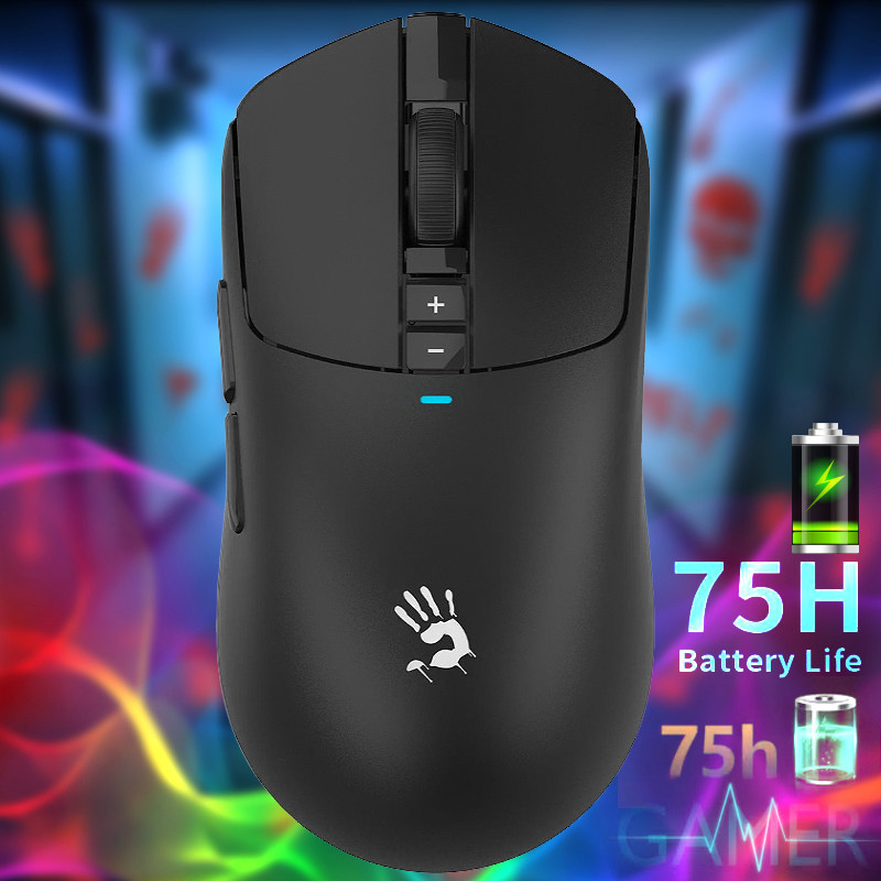 ماوس گیمینگ دوگانه بی‌سیم و باسیم ای فورتک مدل R72_ULTRA