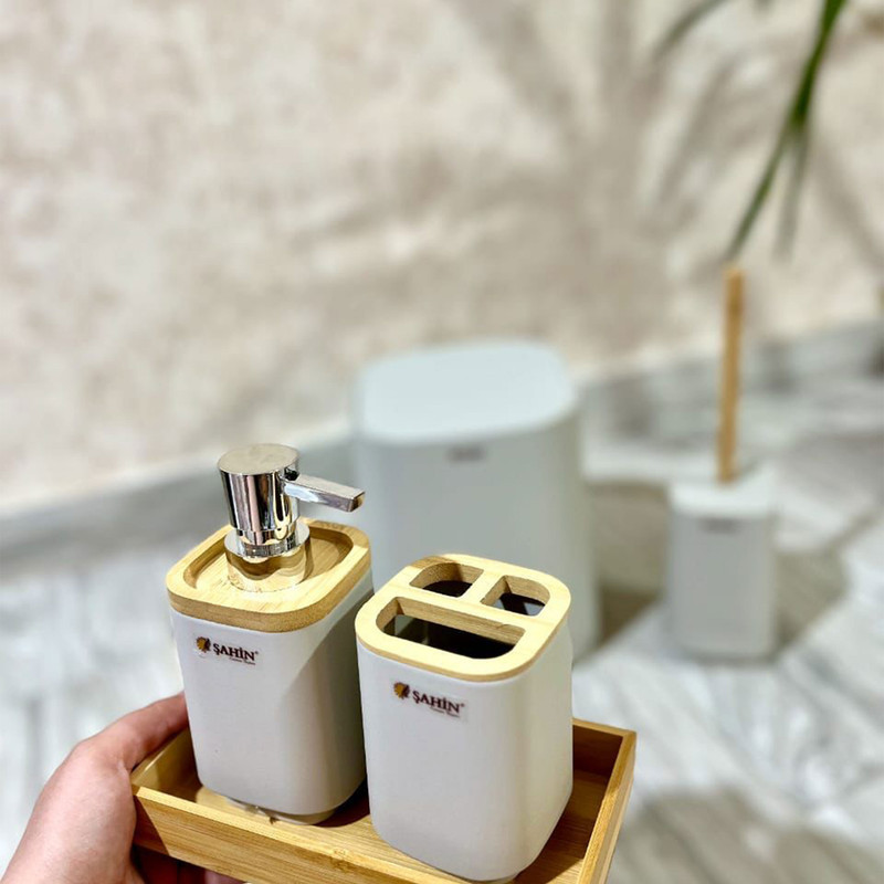 ست سرویس بهداشتی 6 پارچه شاهین مدل SH - 203145