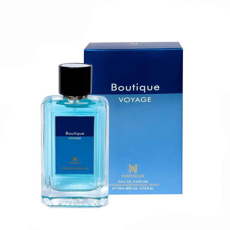 ادو پرفیوم مردانه ماتئوس مدل BOUTIQUE VOYAGE با رایحه خنک حجم 110 میلی لیتر