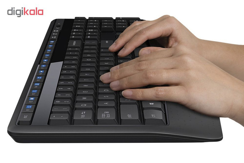 کیبورد و ماوس بی سیم لاجیتک مدل MK345 با حروف فارسی
