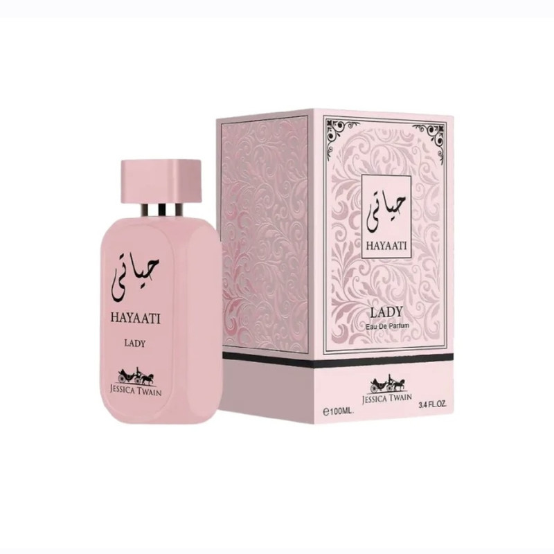 ادوپرفیوم زنانه جسیکاتواین مدل حیاتی با رایحه گرم حجم ۱۰۰ میلی‌لیتر