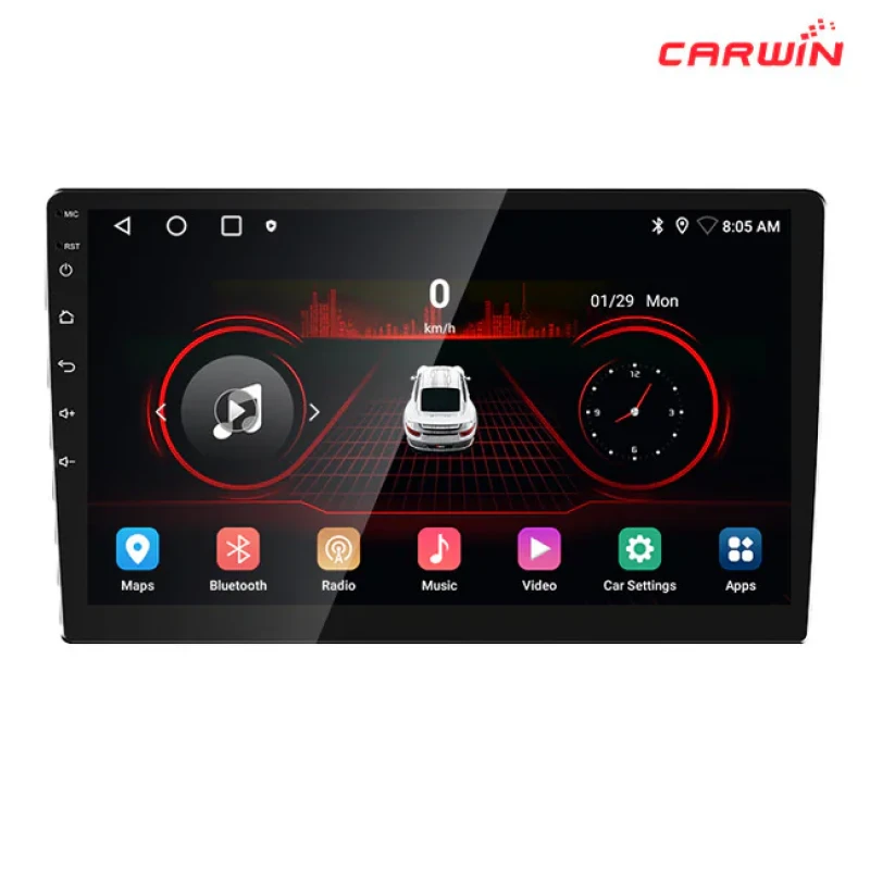 مانیتور اندورید خودرو کاروین مدل V800 pro مناسب برای سمند LX