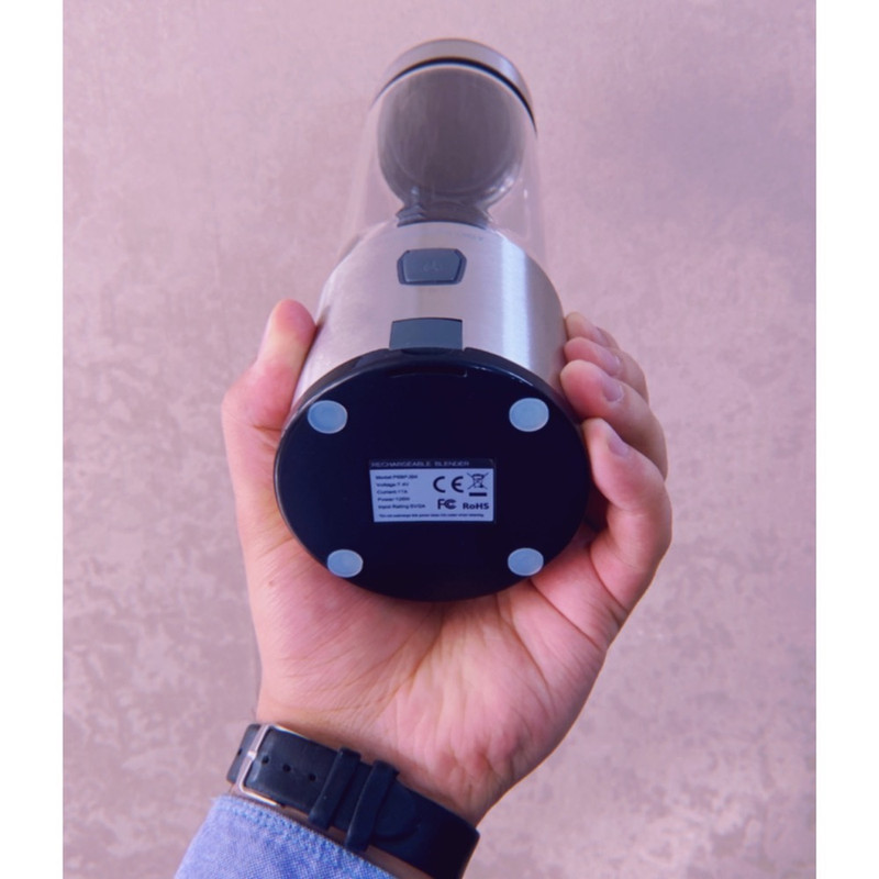 شیکر شارژی پاورولوجی مدل 126W Portable گنجایش 450 میلی لیتر