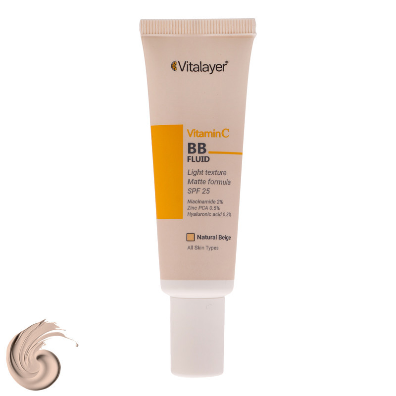 کرم پودر BB ویتالیر مدل Vitamin C حجم 30 میلی لیتر