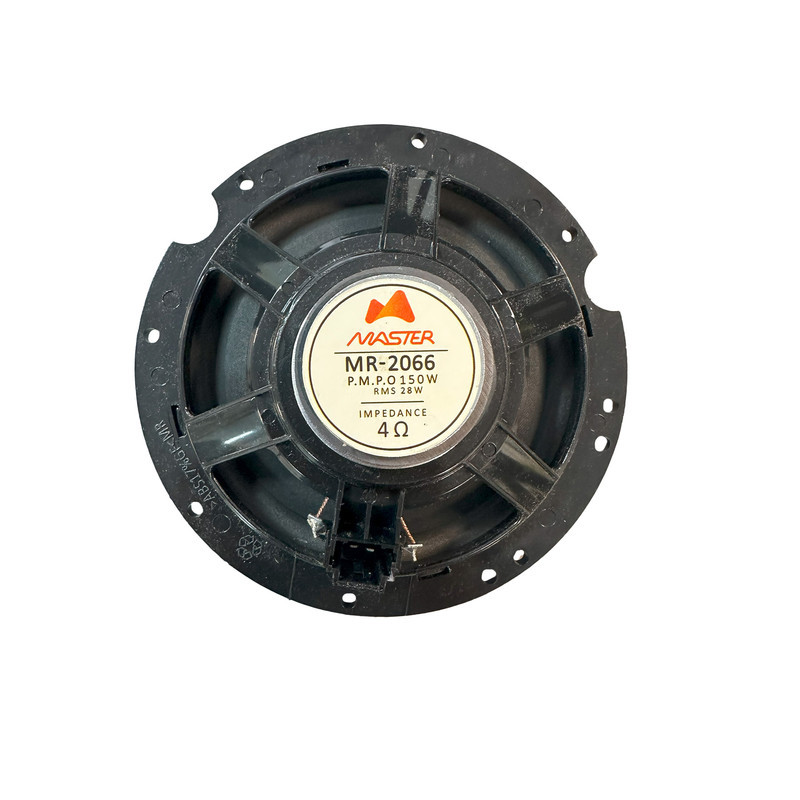 بلندگو جلو خودرو مستر مدل MR-2066 سایز 6 اینچ بسته دو عددی