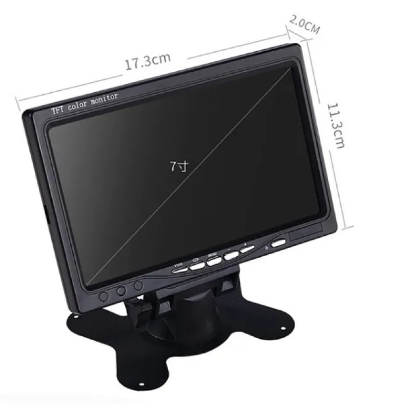 پخش کننده تصویری خودرو مدل پایه دار 7اینچ HDMI