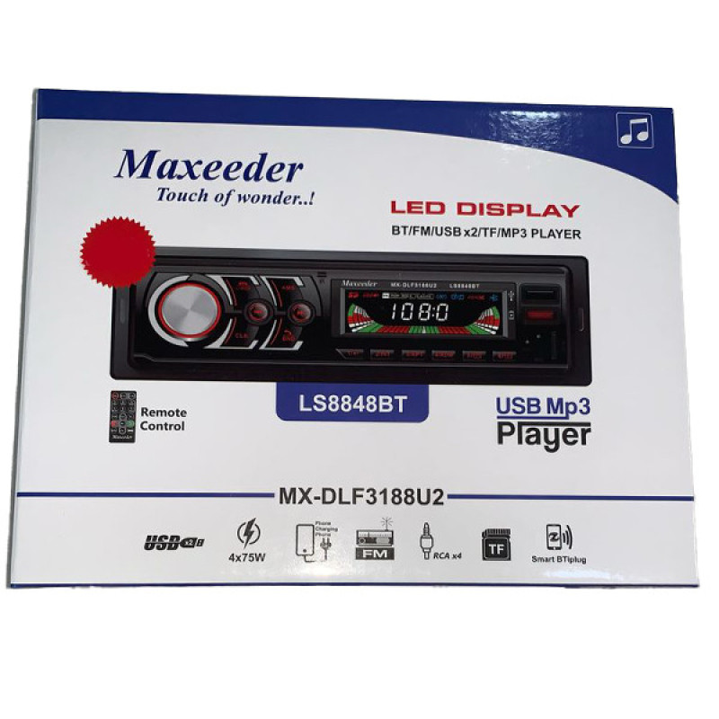 پخش کننده خودرو مکسیدر مدل LS8848BT