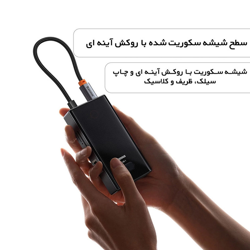 هاب 8 پورت USB-C بیسوس مدل BS-OH081