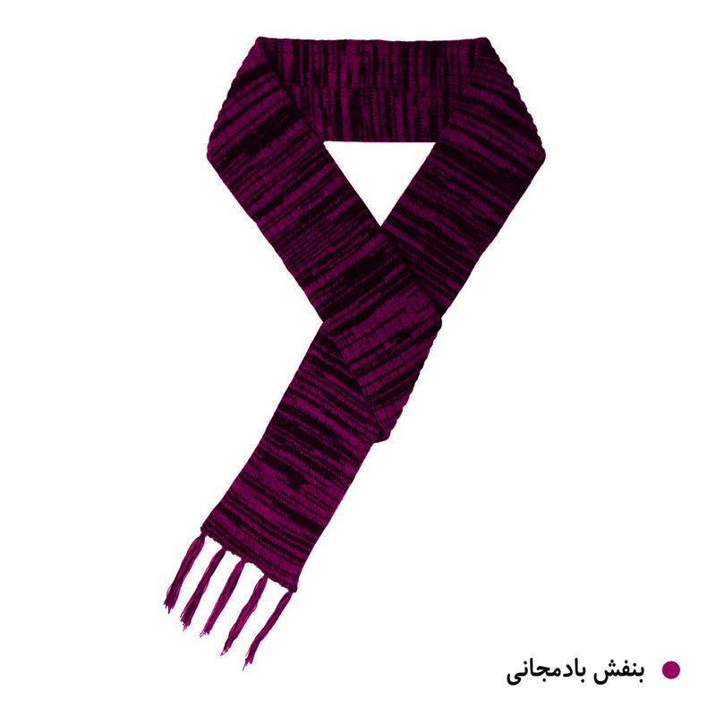 شال گردن بافتنی مدل D