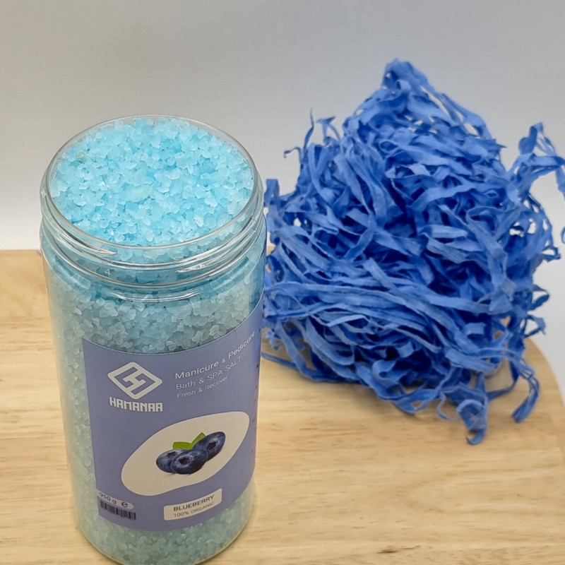 نمک حمام هامانا مدل Blueberry وزن 950 گرم