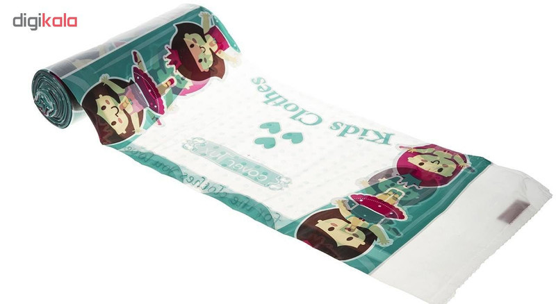 کاور لباس کودک کاورلوکس مدل K-3 بسته 20 عددی مجموعه 3 عددی