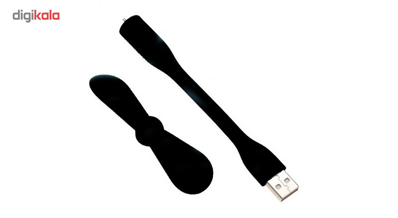 پنکه همراه ریمکس Mini USB مدلMb68 به همراه چراغ ال ای دی