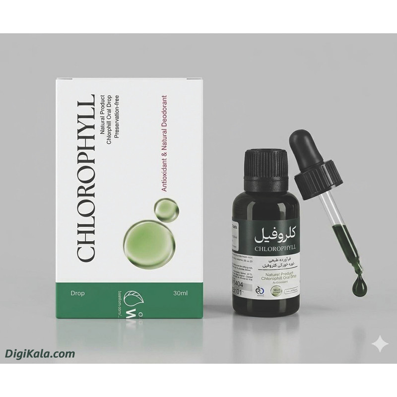 قطره کلروفیل سبزفام مدل Liquid حجم 30 میلی لیتر