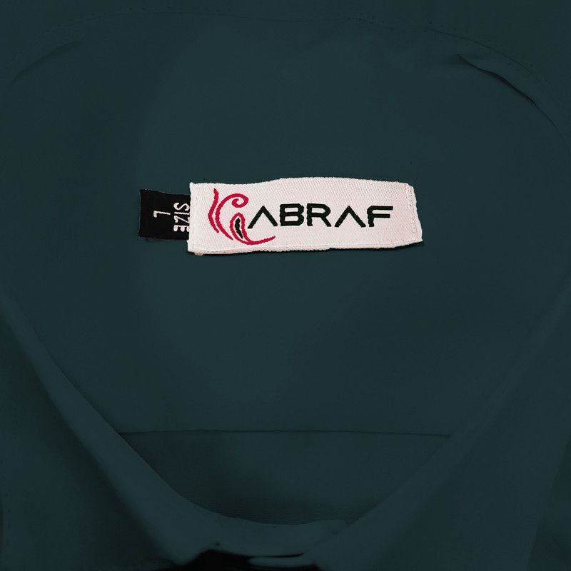 پیراهن آستین کوتاه یقه برگردان مردانه ابراف مدل بی نام کد KAZ