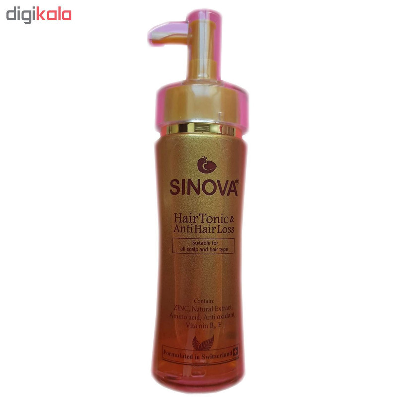 تونیک تقویت کننده مو سینوا مدل Anti Hair Loss حجم 100 میلی لیتر
