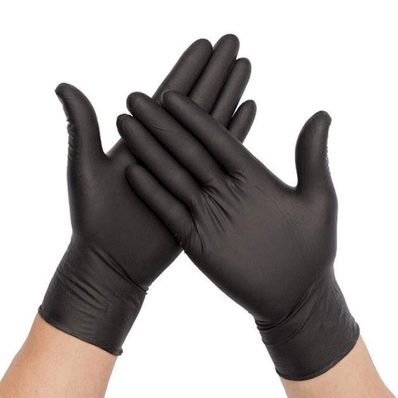 دستکش نیتریل غیر پودری مدل TT GLOVE سایز کوچک (S) بسته 100 عددی