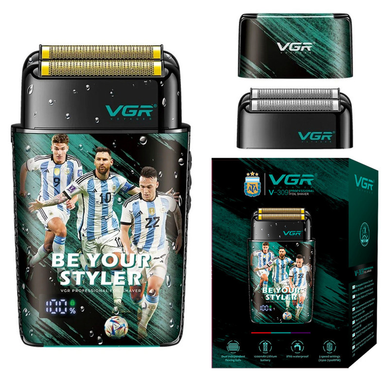 ماشین اصلاح موی صورت شارژی وی جی ار مدل V-309