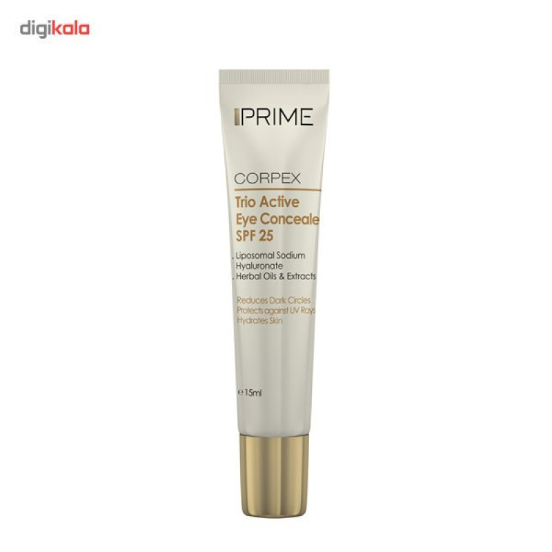 کانسیلر پرایم مدل Corpex Trio Active SPF 25 حجم 15 میلی لیتر