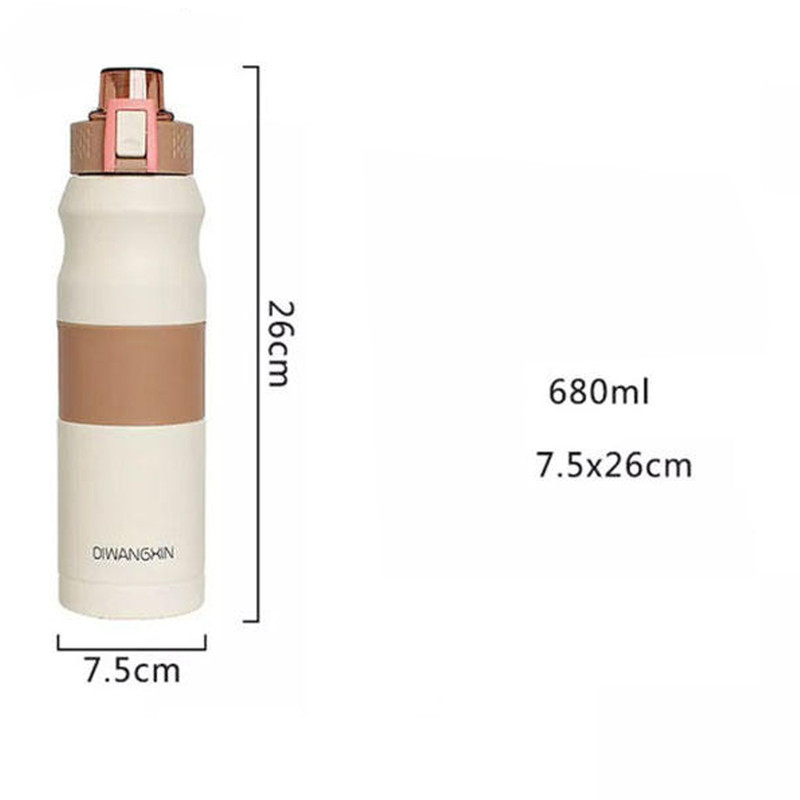 قمقمه دیوانگ ژین مدل VACBOTTLE کد 1201-12-680 گنجایش 680 میلی لیتر