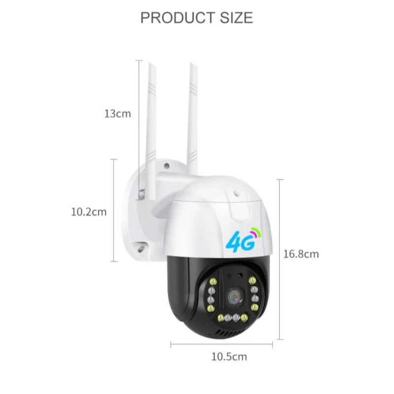 دوربین مداربسته تحت شبکه اسپیددام مدل سیمکارتی 4g