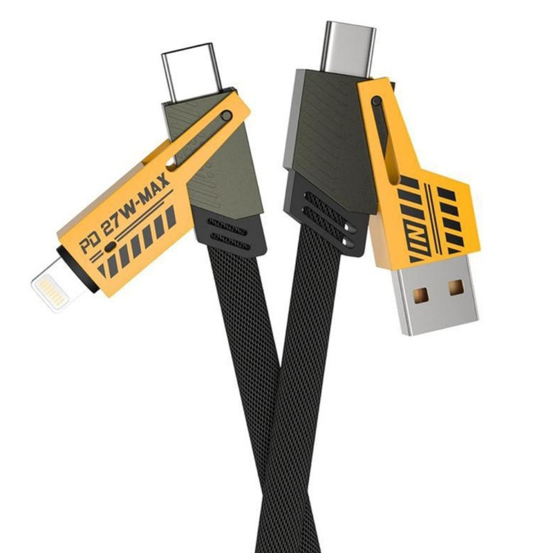 کابل تبدیل USB USB-C به لایتنینگUSB-C  مدل  PD 27 W-MAX طول 12 متر