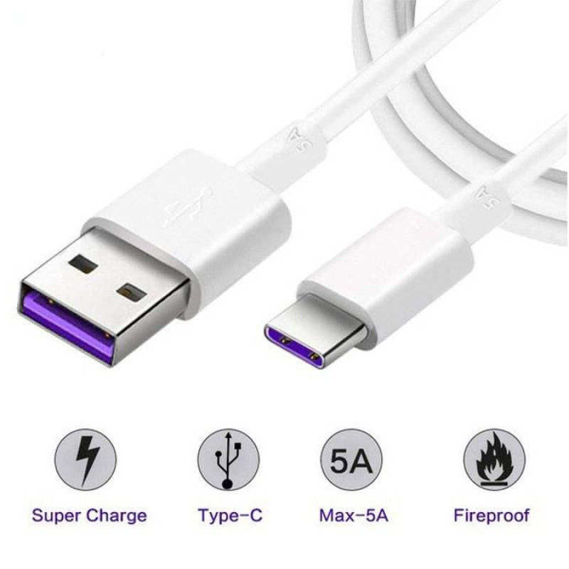کابل تبدیل USB به USB-C سوپرفست مدل AP71 طول 1 متر