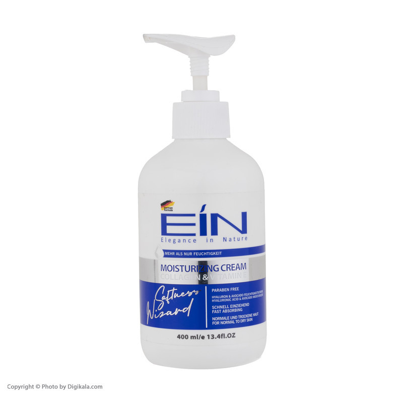 کرم مرطوب کننده ای آی ان مدل Moisturizing حجم 400 میلی لیتر