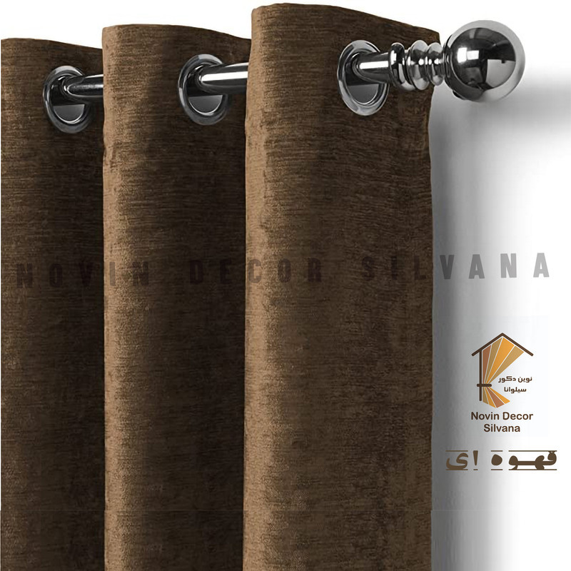 پرده نوین دکور سیلوانا مدل Shanel 280_1 سایز 280 × 140 سانتی متر