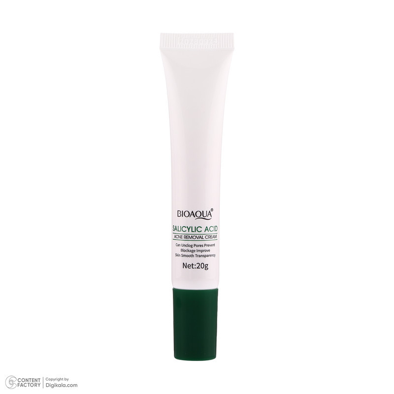 کرم ضد جوش صورت بی آکوا مدل Salicylic Acid مناسب برای انواع پوست وزن 20 گرم