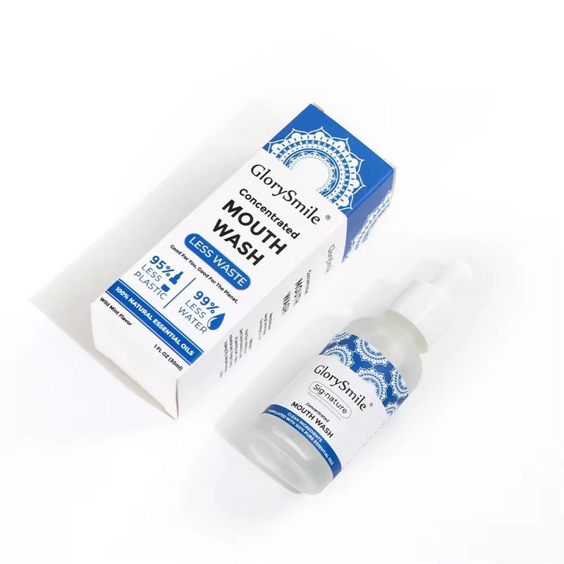 دهان شویه گلوری اسمایل مدل Concentrated Mouth Wash حجم 30 میلی لیتر