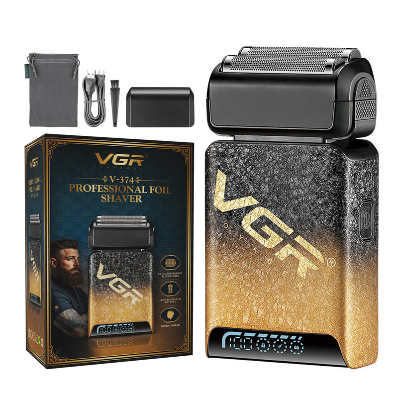 ماشین اصلاح موی صورت شارژی وی جی ار مدل v-374