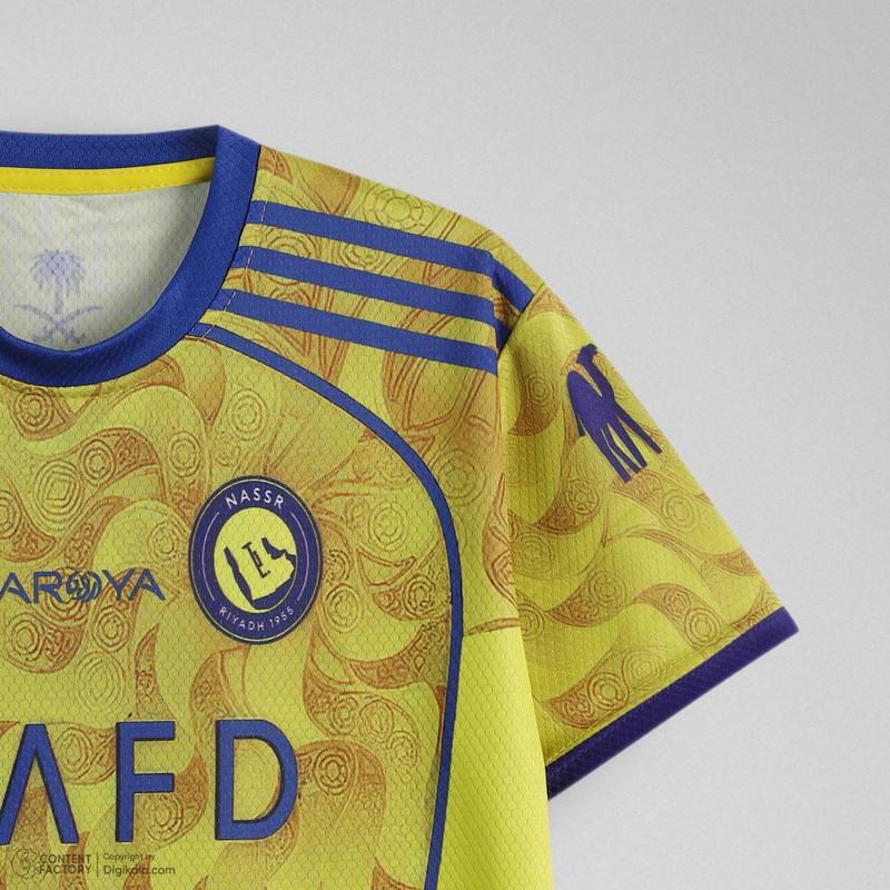 ست تی‌شرت و شلوارک ورزشی مردانه مدل النصر طرح رونالدو 2026