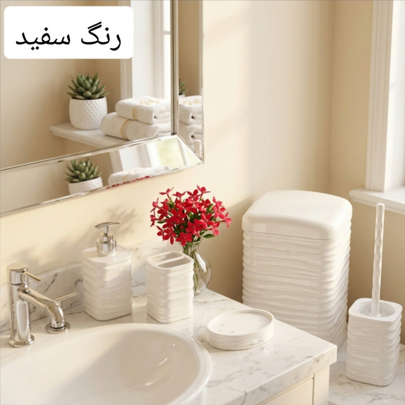 ست سرویس بهداشتی 5 تکه مدل T05