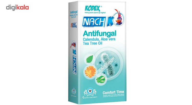 کاندوم ناچ کدکس مدل Antifungal بسته 12 عددی کد 9000