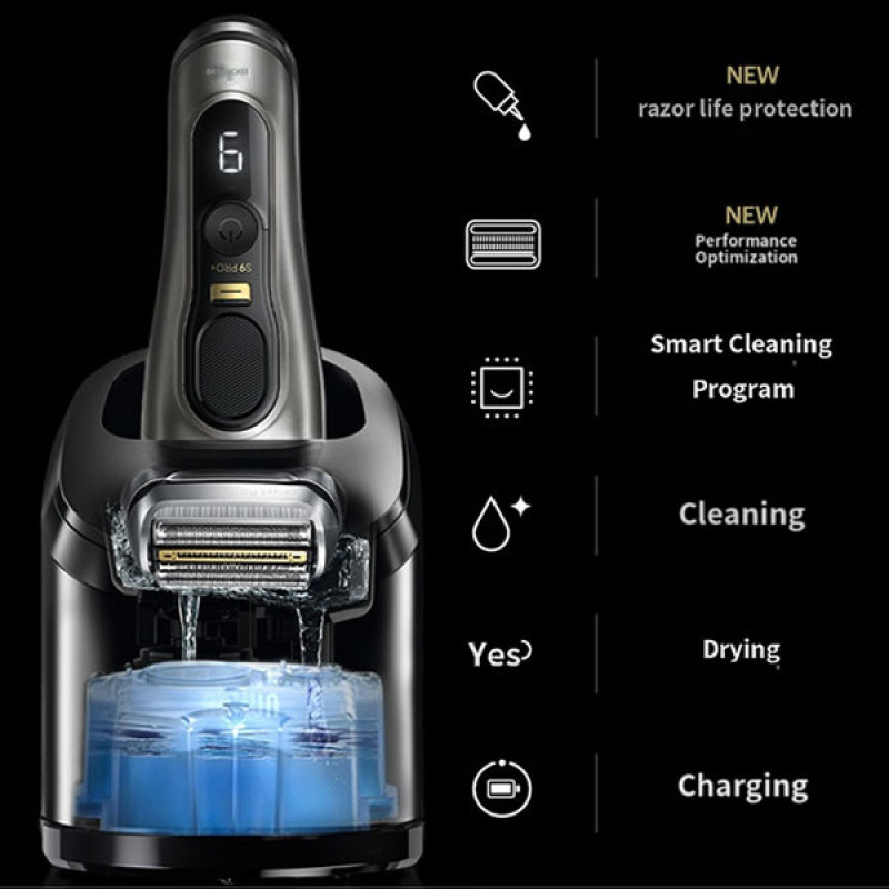 ماشین اصلاح موی صورت شارژی براون مدل 9569cc 9PRO Plus