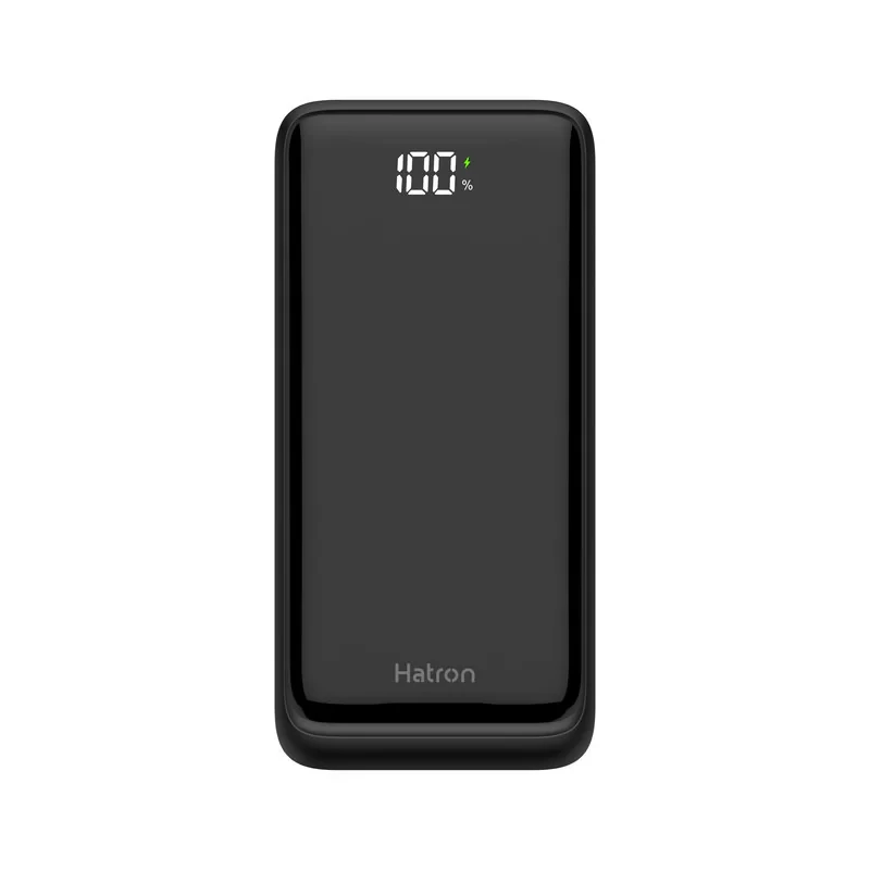 پاوربانک هترون مدل HPB1055G با ظرفیت 10000میلی آمپر ساعت